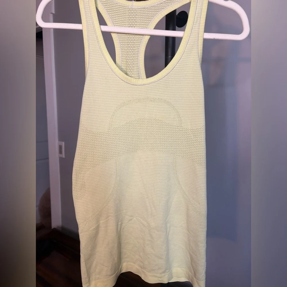 Lululemon Lime Green Tank Top